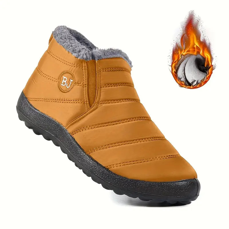 🔥🦵 Letzter Tag – 70 % Rabatt – Bequeme, wasserdichte, rutschfeste und warme Damen-Schneestiefel