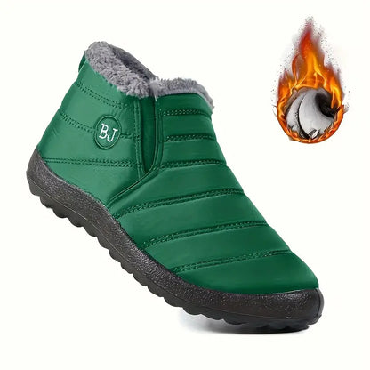 🔥🦵 Letzter Tag – 70 % Rabatt – Bequeme, wasserdichte, rutschfeste und warme Damen-Schneestiefel