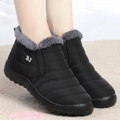 🔥🦵 Letzter Tag – 70 % Rabatt – Bequeme, wasserdichte, rutschfeste und warme Damen-Schneestiefel