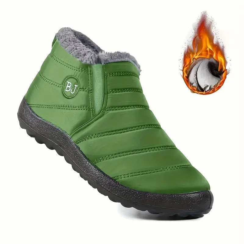 🔥🦵 Letzter Tag – 70 % Rabatt – Bequeme, wasserdichte, rutschfeste und warme Damen-Schneestiefel