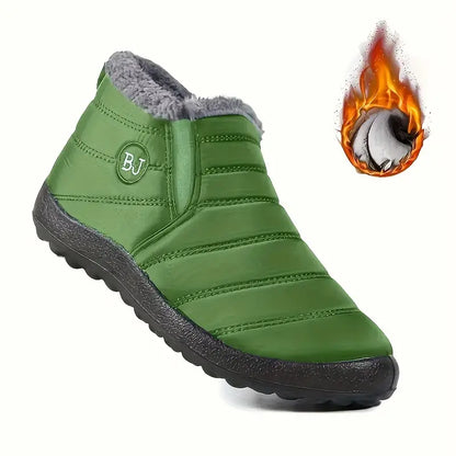 🔥🦵 Letzter Tag – 70 % Rabatt – Bequeme, wasserdichte, rutschfeste und warme Damen-Schneestiefel