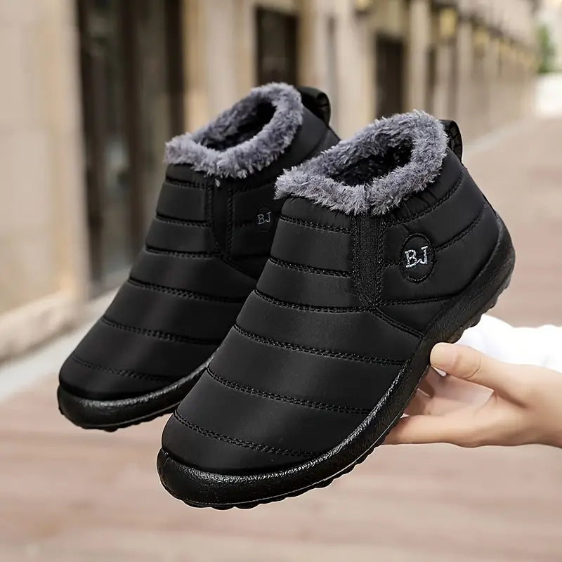 🔥🦵 Letzter Tag – 70 % Rabatt – Bequeme, wasserdichte, rutschfeste und warme Damen-Schneestiefel