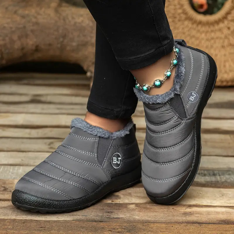 🔥🦵 Letzter Tag – 70 % Rabatt – Bequeme, wasserdichte, rutschfeste und warme Damen-Schneestiefel
