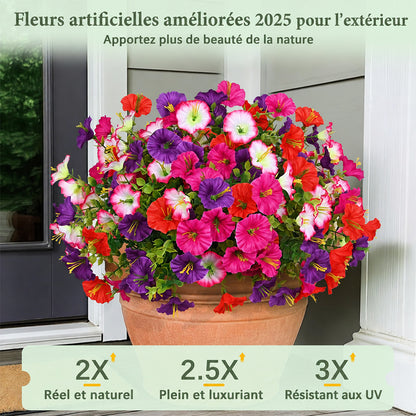 💥Dernier jour : 50 % de réduction !💥 Pétunias artificiels résistants aux UV