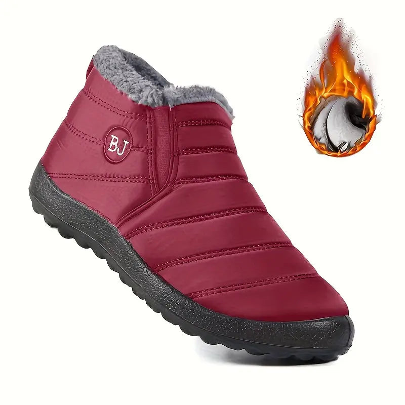 🔥🦵 Letzter Tag – 70 % Rabatt – Bequeme, wasserdichte, rutschfeste und warme Damen-Schneestiefel
