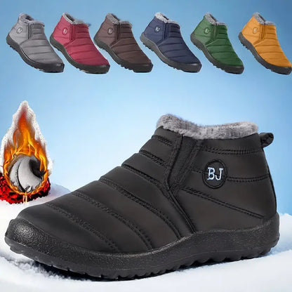 🔥🦵 Letzter Tag – 70 % Rabatt – Bequeme, wasserdichte, rutschfeste und warme Damen-Schneestiefel