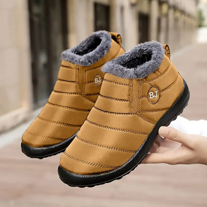 🔥🦵 Letzter Tag – 70 % Rabatt – Bequeme, wasserdichte, rutschfeste und warme Damen-Schneestiefel