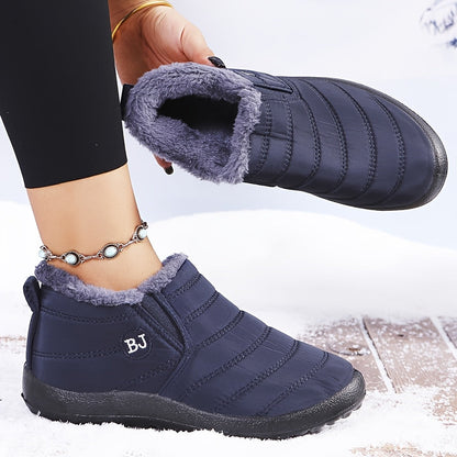 🔥🦵 Letzter Tag – 70 % Rabatt – Bequeme, wasserdichte, rutschfeste und warme Damen-Schneestiefel