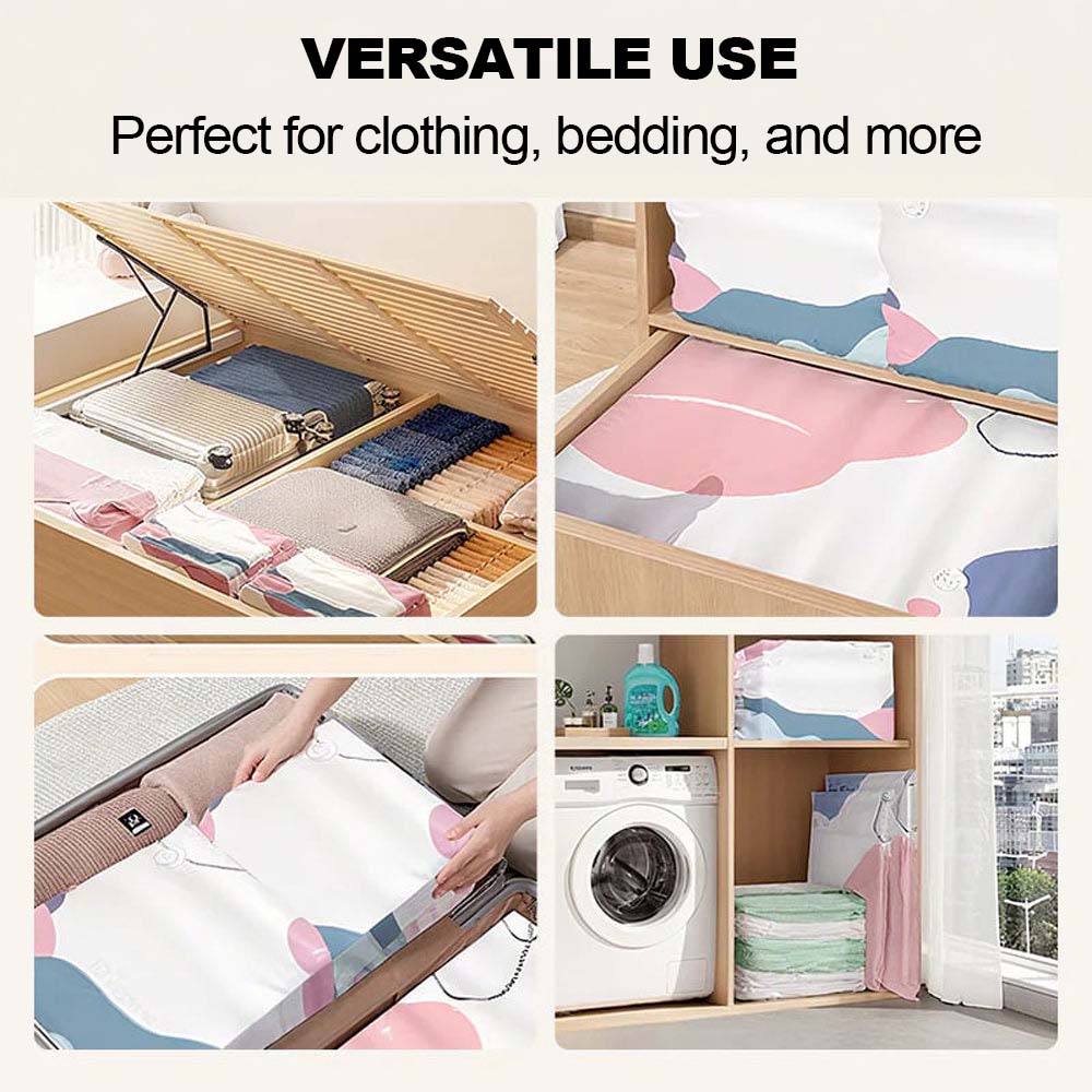 👑LAST DAY: 50% OFF⏰ High-capacity vacuum bags – No pump needed! 🎁