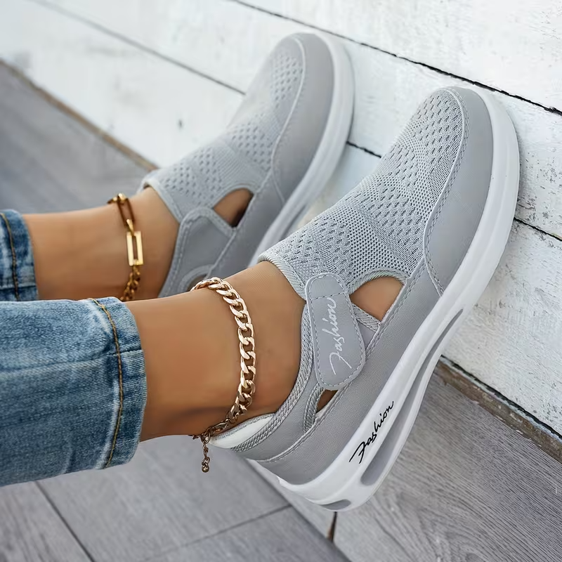 🔥 LETZTER TAG: 80 % RABATT – 👟 Damen-Komfortschuhe mit orthopädischer Unterstützung & verstellbarem Klettverschluss