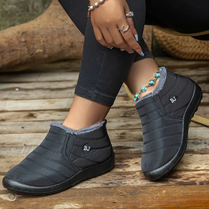 🔥🦵 Letzter Tag – 70 % Rabatt – Bequeme, wasserdichte, rutschfeste und warme Damen-Schneestiefel
