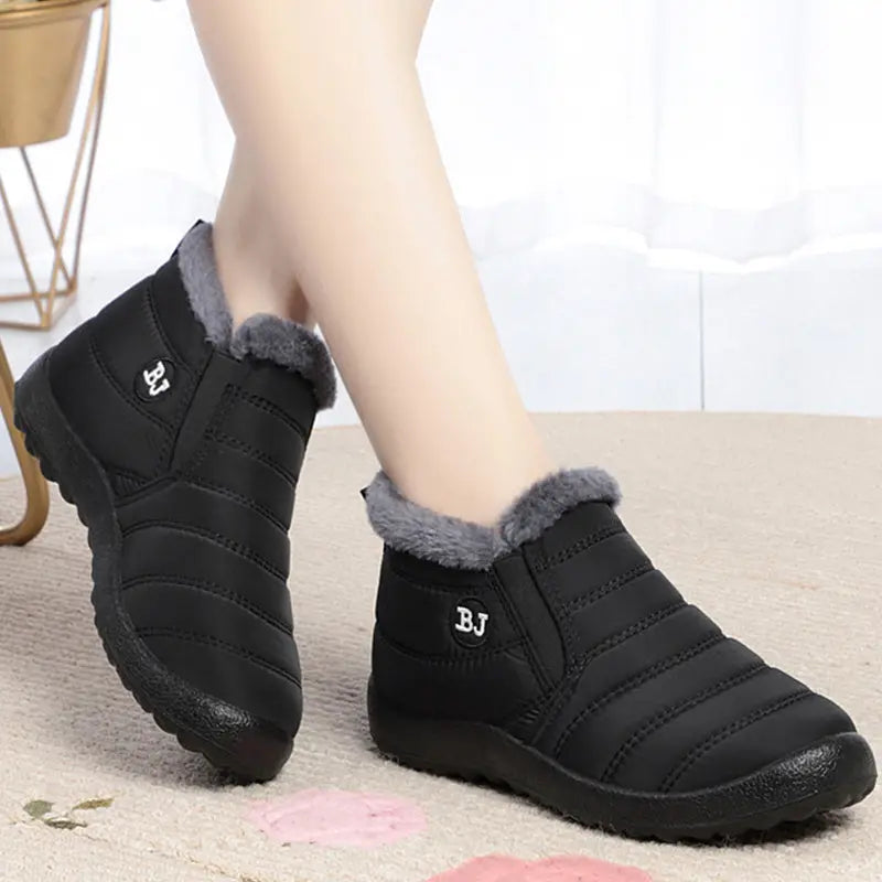 🔥🦵 Letzter Tag – 70 % Rabatt – Bequeme, wasserdichte, rutschfeste und warme Damen-Schneestiefel