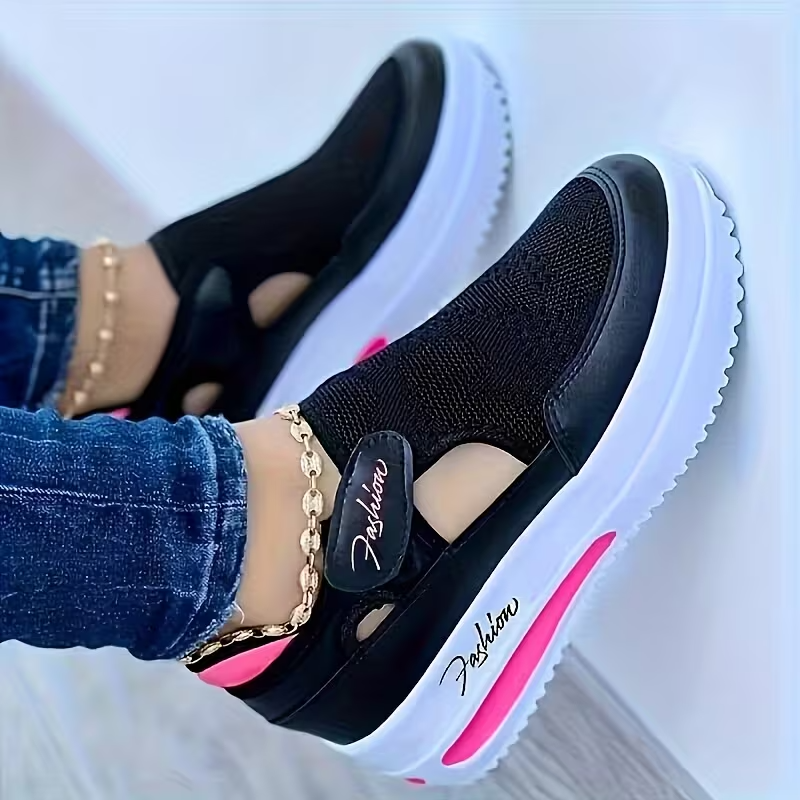 🔥 LETZTER TAG: 80 % RABATT – 👟 Damen-Komfortschuhe mit orthopädischer Unterstützung & verstellbarem Klettverschluss