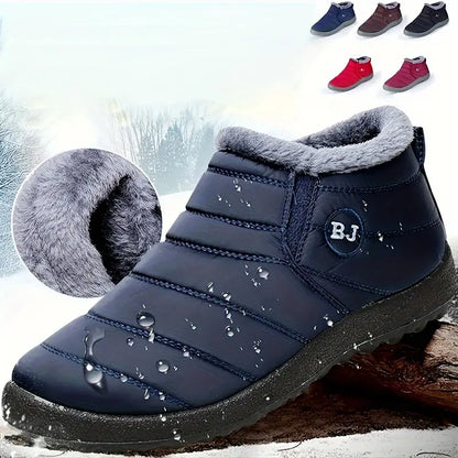 🔥🦵 Letzter Tag – 70 % Rabatt – Bequeme, wasserdichte, rutschfeste und warme Damen-Schneestiefel