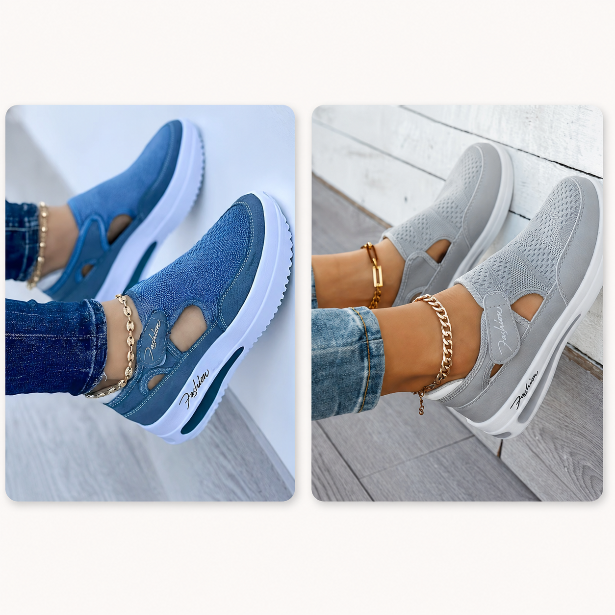 🔥 Blau + Grau
