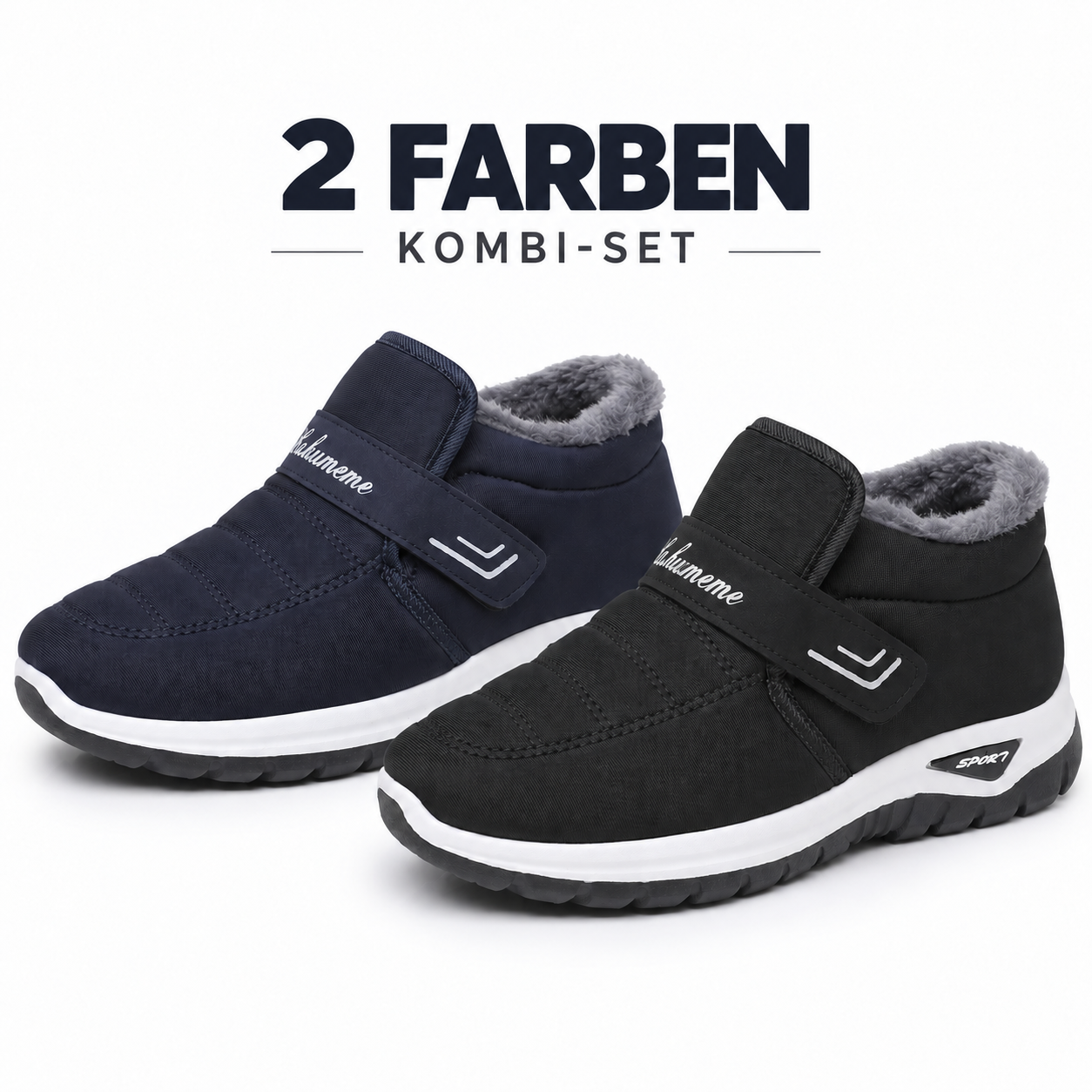 🔥 Blau + Schwarz