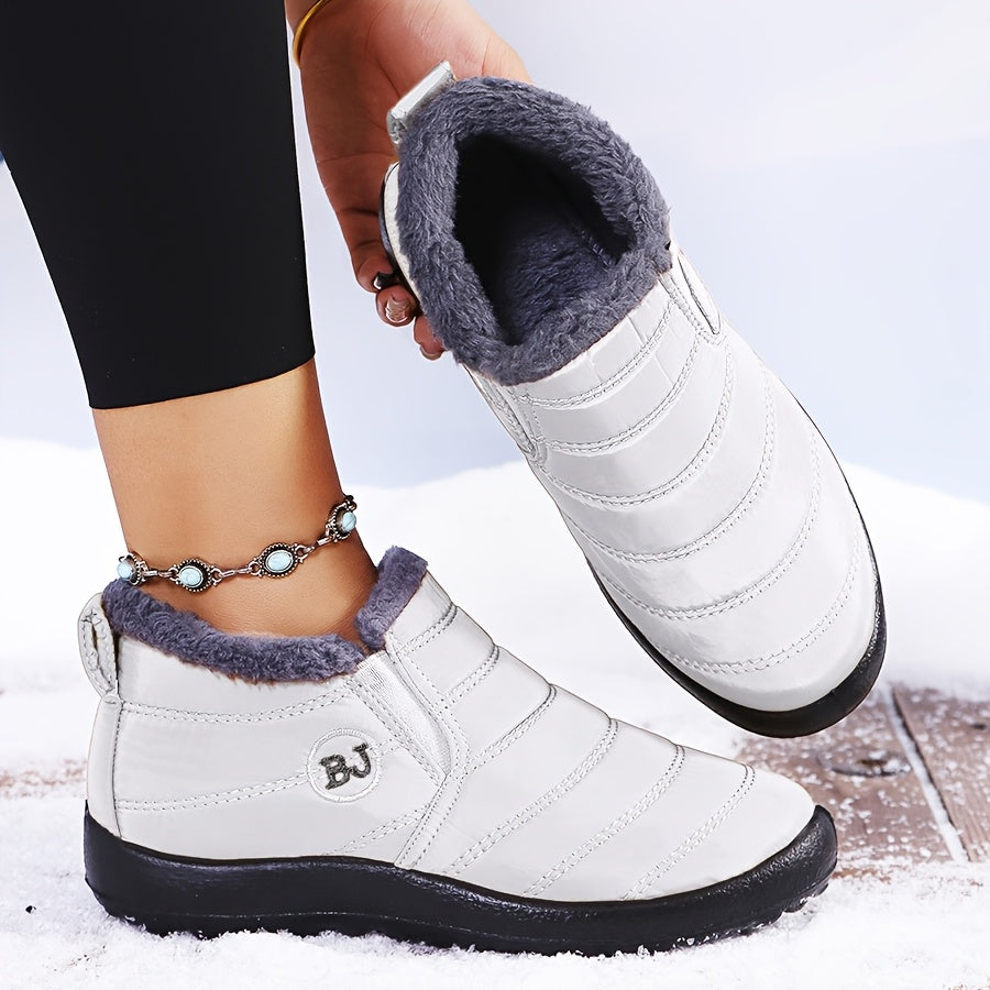 🔥🦵 Letzter Tag – 70 % Rabatt – Bequeme, wasserdichte, rutschfeste und warme Damen-Schneestiefel