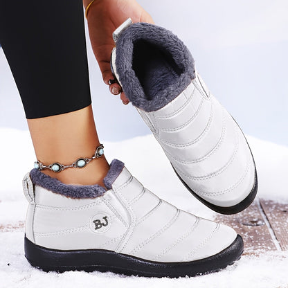 🔥🦵 Letzter Tag – 70 % Rabatt – Bequeme, wasserdichte, rutschfeste und warme Damen-Schneestiefel