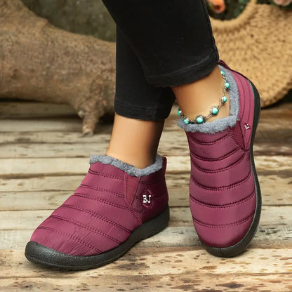 🔥🦵 Letzter Tag – 70 % Rabatt – Bequeme, wasserdichte, rutschfeste und warme Damen-Schneestiefel