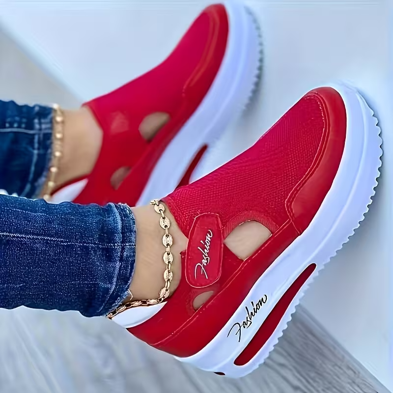 🔥 LETZTER TAG: 80 % RABATT – 👟 Damen-Komfortschuhe mit orthopädischer Unterstützung & verstellbarem Klettverschluss