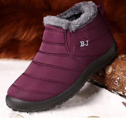 🔥🦵 Letzter Tag – 70 % Rabatt – Bequeme, wasserdichte, rutschfeste und warme Damen-Schneestiefel