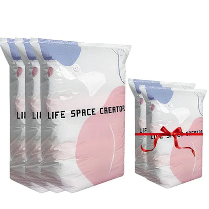 👑LAST DAY: 50% OFF⏰ High-capacity vacuum bags – No pump needed! 🎁
