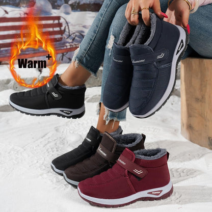 🔥 𝗟𝗘𝗧𝗭𝗧𝗘𝗥 𝗧𝗔𝗚: 𝟴𝟬 % 𝗥𝗔𝗕𝗔𝗧𝗧 – Damen Winter-Orthopädieschuhe – Warm, Weit geschnitten, Gepolsterte Sohle zur Schmerzlinderung
